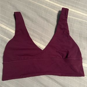 Lululemon Align V neck light support sports bra